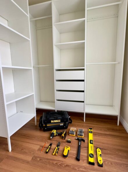 Furniture assembly work 3