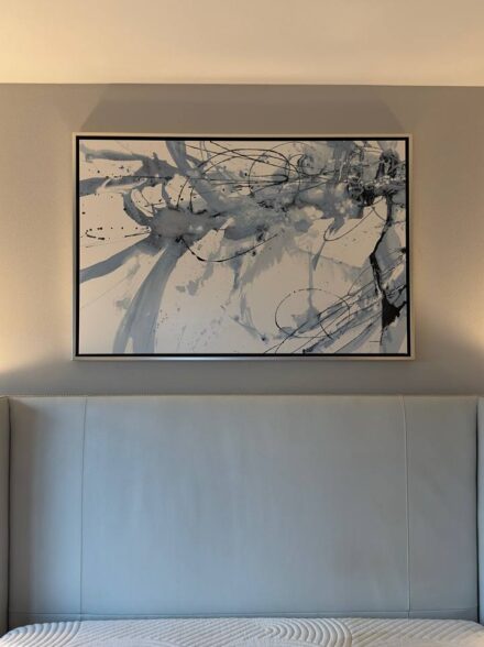 Picture hanging work 2