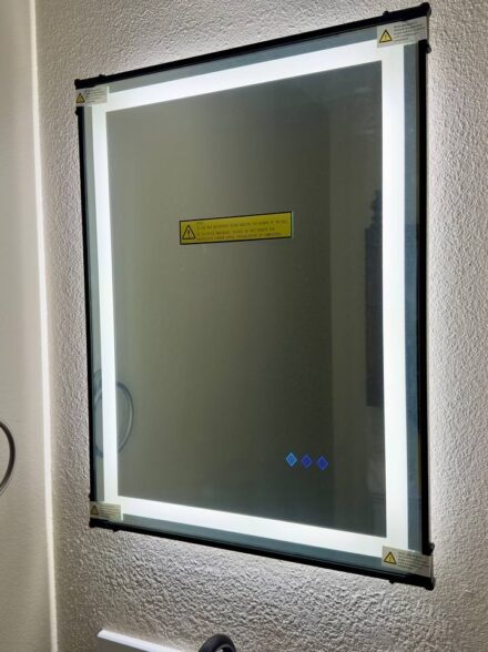 Mirror installation work 7