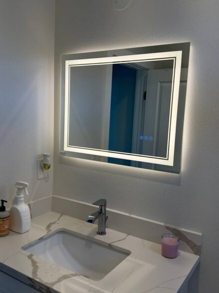Mirror installation work 9