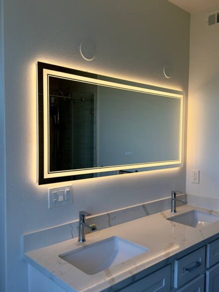 Mirror installation work 1