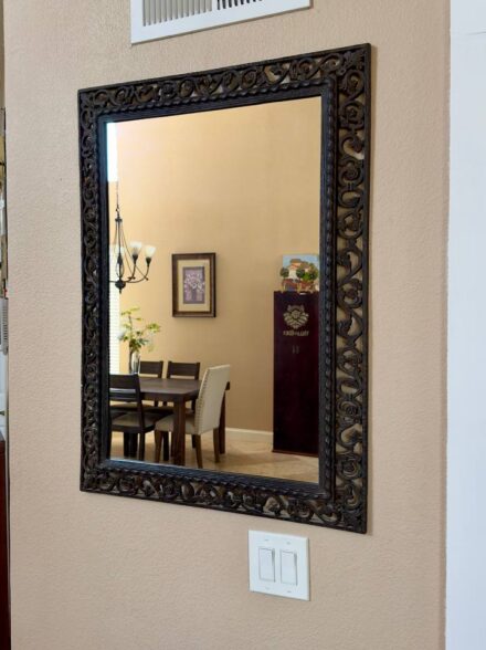 Mirror installation work 8